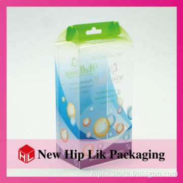 Plastic box for body wash